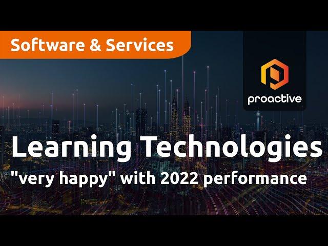 Learning Technologies Group "very happy" with 2022 performance