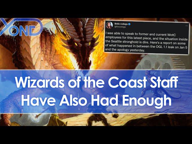 Wizards of the Coast Staff Leak More Info, Mass D&D Beyond Exodus Forced Hasbro To Backpedal New OGL