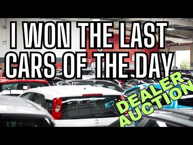 I bought the last cars of the day at Dealer Auction - Busts or Wins?