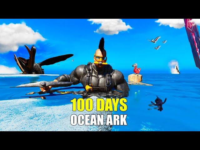 I Have 100 Days to Conquer ARK Atlantis… The Map is Under Water!