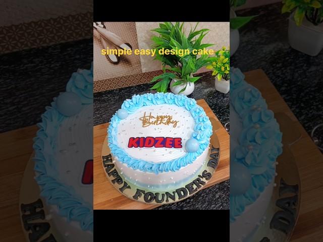 Simple easy design cake/ fruit cake/#ytshorts #youtubeshorts #trendingshorts #virslshorts#like#share