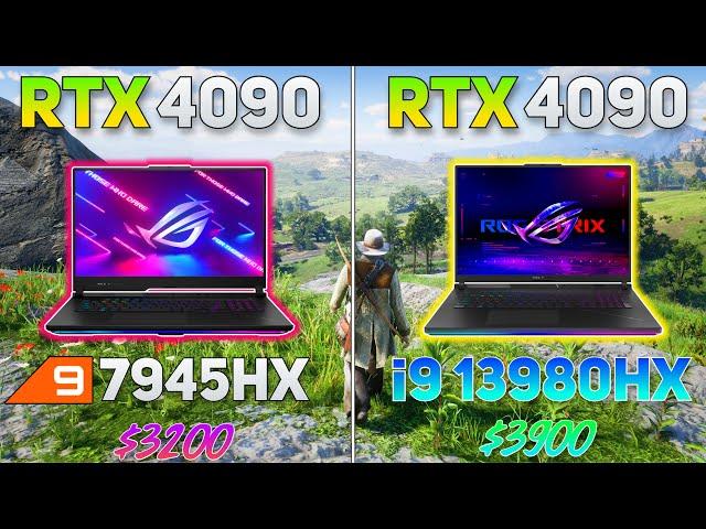 Ryzen 9 7945HX vs i9 13980HX | eSports Gaming Benchmark | Test in 10 Games | Latest Drivers |