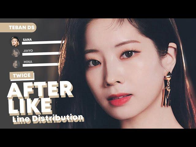 How Would TWICE sing... - After Like (by IVE) ~ Line Distribution