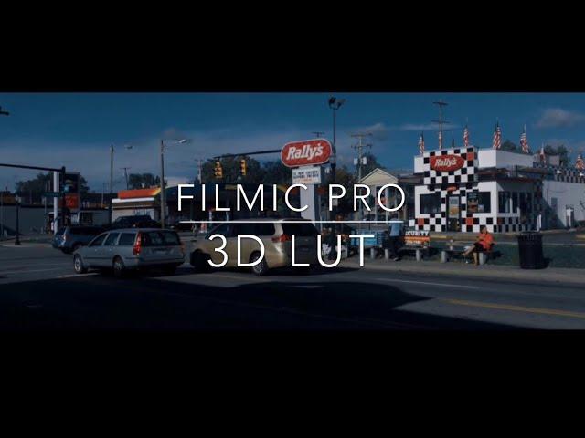 You can use 3D LUTS with Shot cut FREE video editor