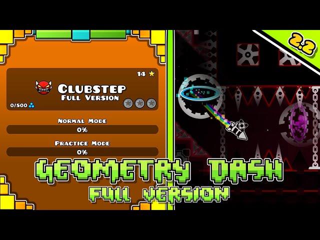 Clubstep Full Version (All Secret Coins) | Geometry Dash Full Version INSANE DEMON | By Traso56 [4K]