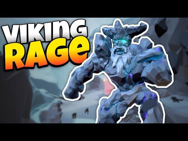 Viking Rage VR - Axe Throwing and Ogre Crushing! - Let's Play Viking Rage VR Gameplay - HTC Vive VR