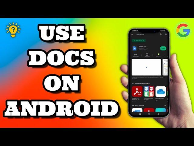 How To Use Google Docs On Android | Social Tech Insider