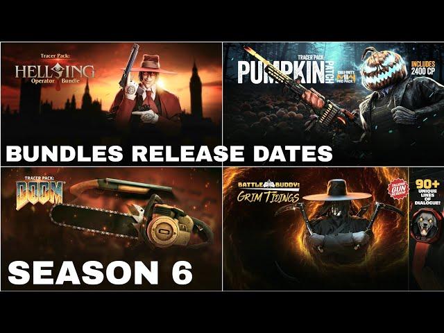 MW2 Season 6 Upcoming Bundles Release Dates - Modern Warfare 2 Season 6 All Bundles Dates