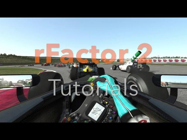 rFactor 2 RaceEvent Singleplayer Tutorial Video