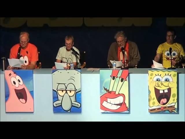 SpongeBob: Live Read of Help Wanted, Sept 7, 2013 FULL EVENT