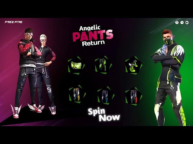 Angelic Pants Return Confirm Date  Upcoming New Event Free Fire || Ff New Events || New Event ff