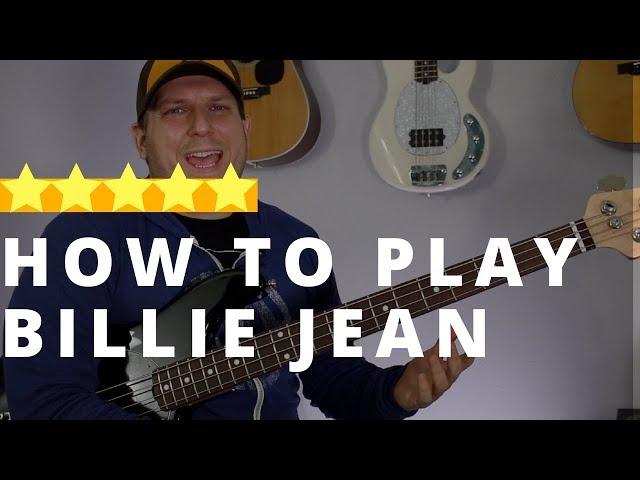 How To Play Billie Jean Bass Line | Michael Jackson Bass Guitar Lesson