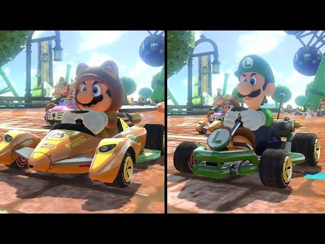 Mario Kart 8 Deluxe - 150cc Mushroom Cup (2 Player)