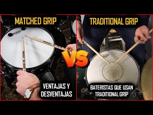 Traditional Grip VS Matched Grip  Hay Un Agarre Mejor Que Otro? Analisis Imperdible 