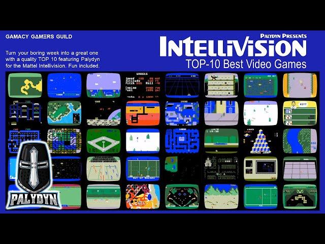 TOP 10 INTELLIVISION GAMES — PALYDYN PRESENTS