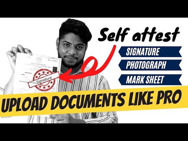 How to upload Signature photograph Mark sheet in online application form Any University 