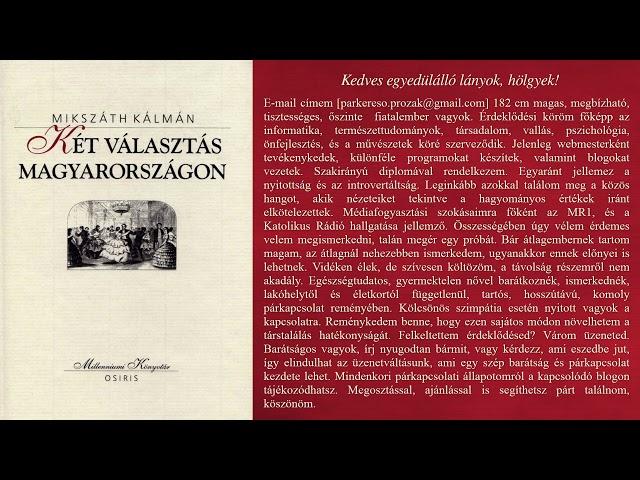 Mikszáth Kálmán - Két választás Magyarországon (hangoskönyv)