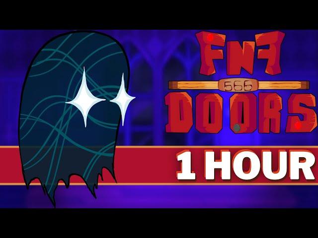 HALT - FNF 1 HOUR Perfect Loop (VS DOORS DEMO l Rush, Seek, Halt, Timothy Roblox DOORS 1 to 100)