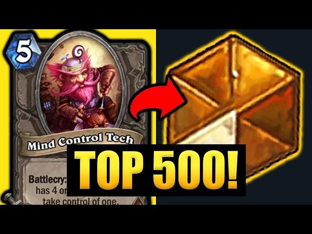 TOP 500 Legend w/ My FAVORITE DECK THIS EXPANSION!