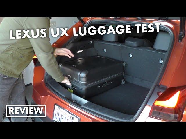 Lexus UX Luggage Test