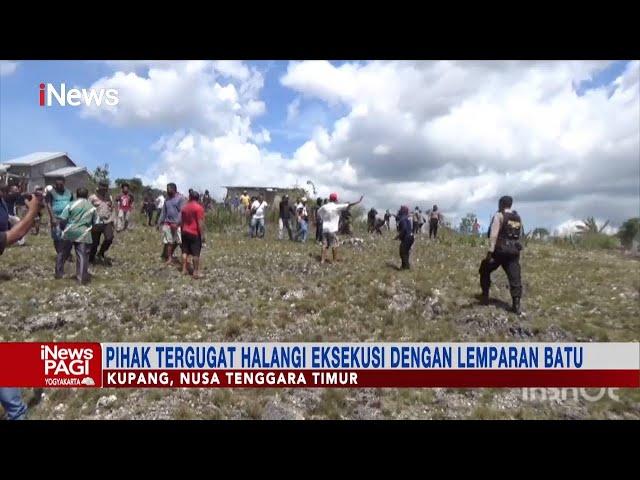 Eksekusi Lahan di Kelurahan Batuplat, Kupang Berlangsung Ricuh #iNewsPagi 27/10