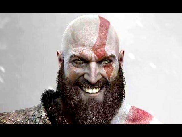 GOD OF WAR 4 - ALL FUNNY MOMENTS, JOKES & HUMOR, KRATOS SMILES