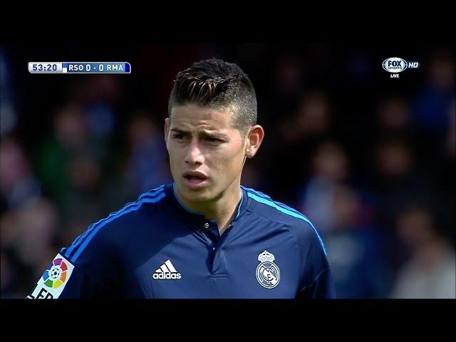 James Rodriguez vs Real Sociedad Away (30/04/2016) by JamesR10™