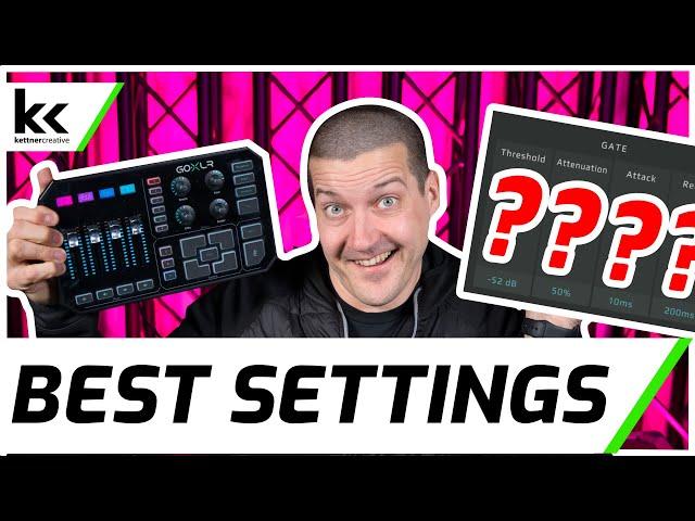 Best GoXLR Mic Settings | Gate, EQ, Compressor, & DeEsser