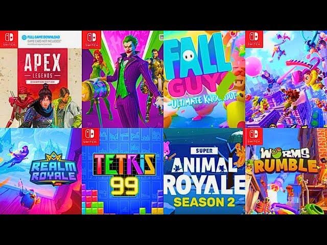 Top 10 Best BATTLE ROYALE Games for NINTENDO SWITCH in 2024 (Updated)