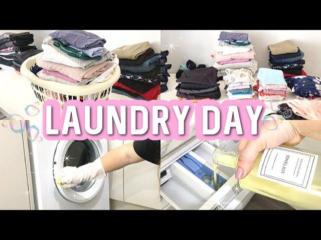 EXTREME LAUNDRY MOTIVATION | LAUNDRY TIPS | CLEAN WITH ME LAUNDRY DAY #laundrymotivation