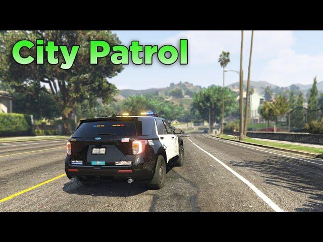 City Patrol යමු | GTA V LSPDFR Sinhala | 01