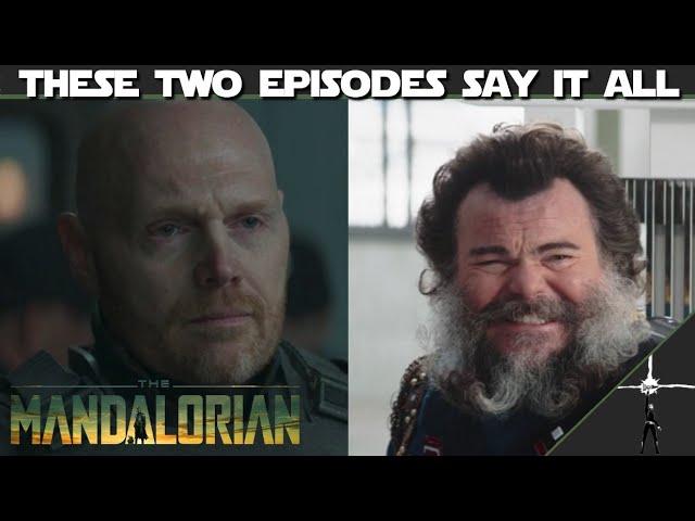 The Mandalorian s3:  You need only compare these two episodes to figure out what went wrong