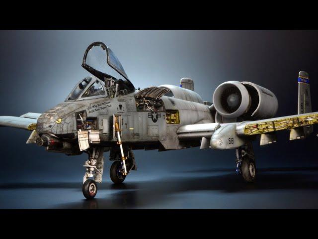 A10 Thunderbolt II Black Snake - Italeri 1/72 - Aircraft Model