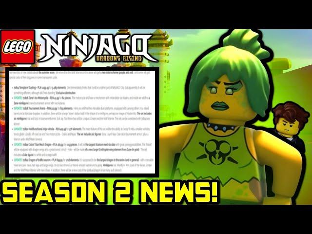 CRAZY New Summer 2024 Leaks!  Ninjago Dragons Rising Season 2 News! Ninjago Summer 2024 Sets!
