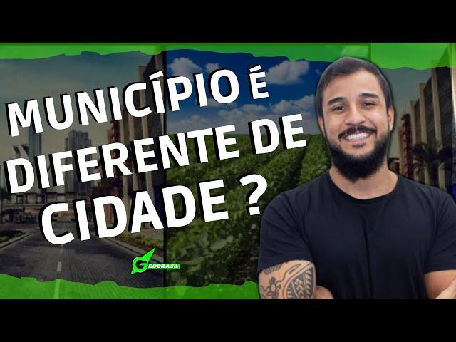 O QUE É MUNICÍPIO ? - GEOBRASIL {PROF. RODRIGO RODRIGUES} #geoflix