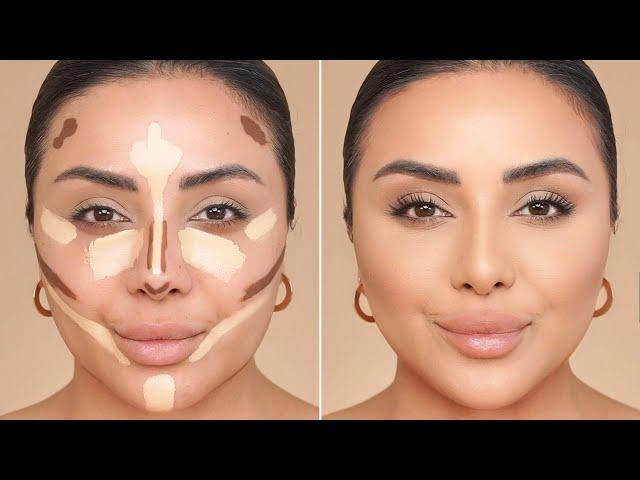 How To Contour Your Face For Beginners 2024 | Nina Ubhi