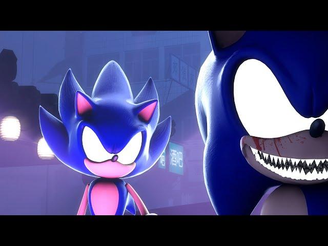 Sonic and Sonic.exe meets Dark Sonic [SFM Animation, F 'em up, Spiderman! Parody]