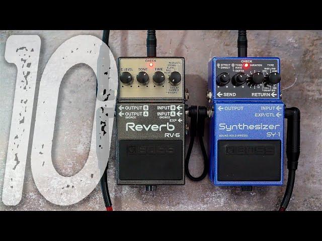 10 Amazing Ambient Sounds | BOSS SY-1 Synthesizer + RV-6 Reverb