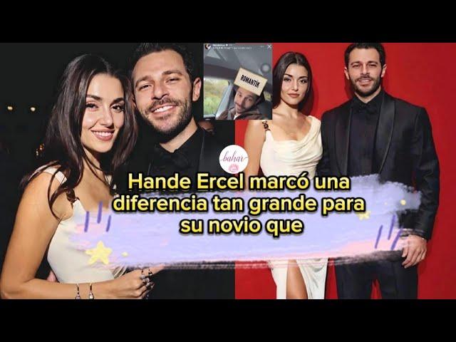 Hande Ercel marcó una diferencia tan grande para su novio que #handemiyy #handeercel #hande #hanker