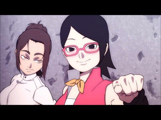 Sarada and Gabi Teasing