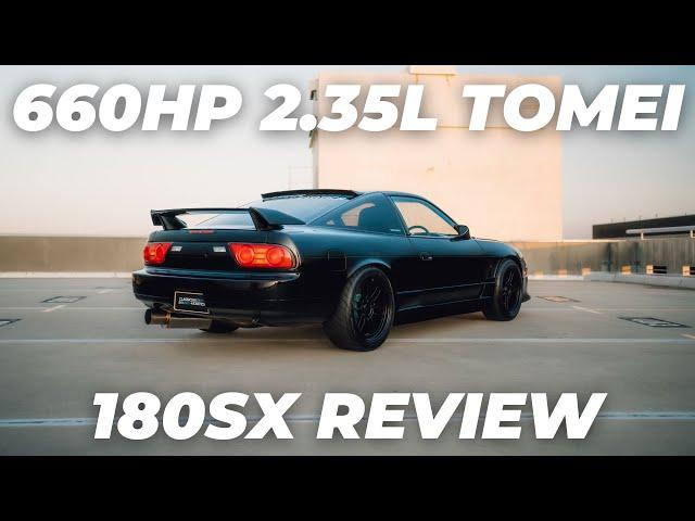 660HP Nissan 180sx Review. 2.35L Tomei Billet Stroker | #JDM #180sx #240sx #Nismo #Nissan #4K #HKS