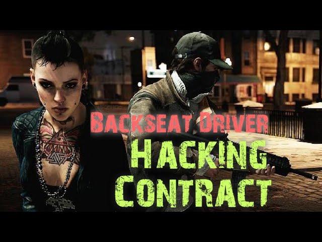 Watch Dogs 'Backseat Driver' Campaign Mission Guide (Wacth Dogs Act 1)