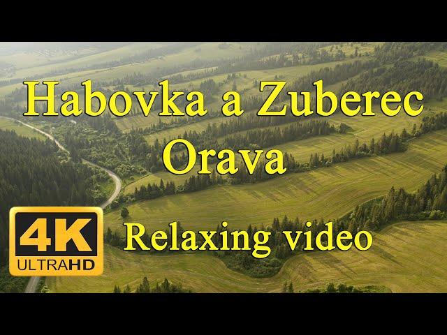 4K Orava - Slovakia - Habovka and Zuberec. Relaxing video drone. DJI Air 2S