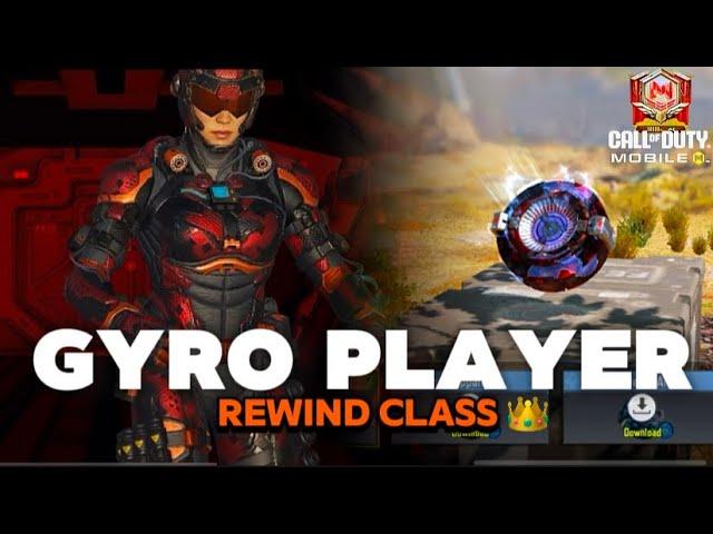 BEST GYRO PLAYER WITH THE REWIND CLASS | iPhone XR 60fps CODM GAMEPLAY !