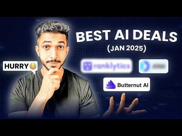 TOP 3 Best AI Deals (January 2025)  - Don't Miss This Lifetime Deal 