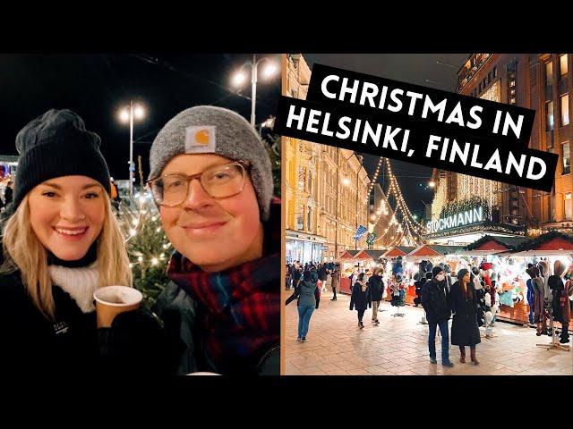 Christmas Markets in Helsinki, Finland - Trains, Markets, and Parades - 2021