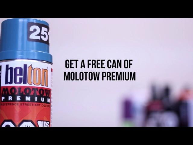 Free Molotow Paint promo!