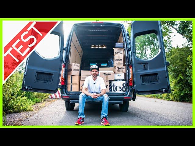 Mercedes-Benz Sprinter 316 CDI im Alltagstest! Ablagen, Assistenz, MBUX | VERGLEICH VW Crafter