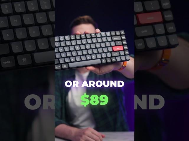 The $89 God Tier Mechanical Keyboard