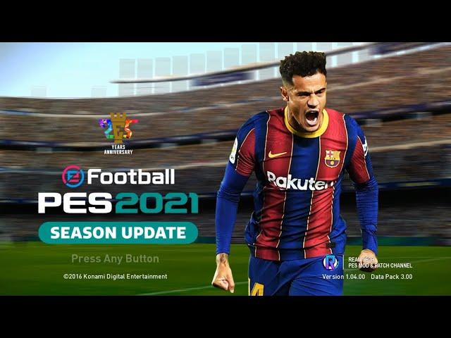 PES 2021 BEST FULL PATCH/MOD FOR PES 2017 AND OPTION FILE DOWNLOAD